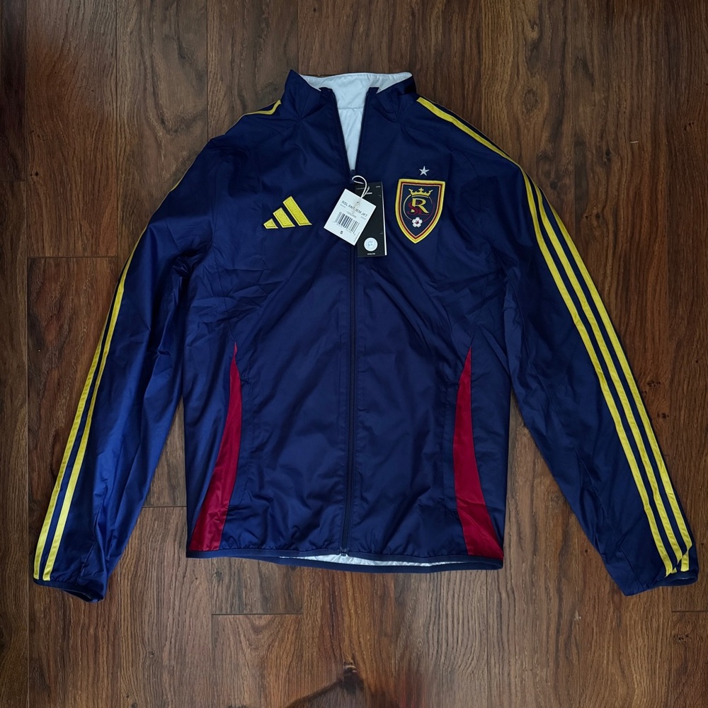 Adidas RSL Anthem Jacket Windbreaker Blue